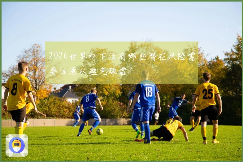 2026世界杯下注有哪些潜在风险需要注意以避免踩雷？